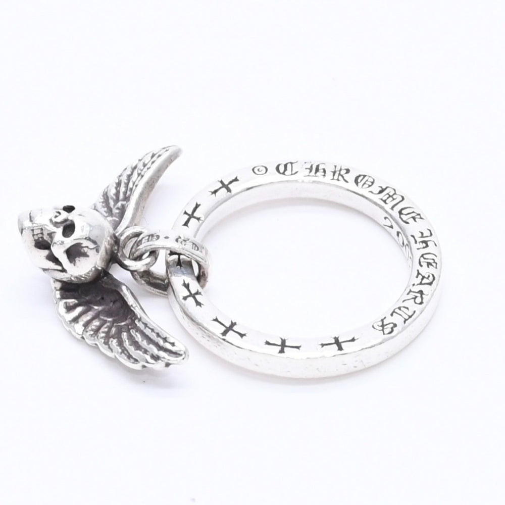 CHROME HEARTS NTFL W/FOTI MAHALIA Ring Weight 7.81g Size 10.5 Silver 925 Good Condition Used 4a004524