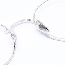 画像をギャラリービューアに読み込む, 極美品 CHROME HEARTS クロムハーツ BUBBA-A 伊達メガネ MBK/SS-MBK-P サイズ49□22-145 フローラルクロス装飾 シルバー925 中古 4a004541