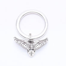 画像をギャラリービューアに読み込む, CHROME HEARTS クロムハーツ NTFL W/FOTI MAHALIA フォティ マハリア リング 重量7.81g サイズ10.5号 シルバー925 美品 中古 4a004524