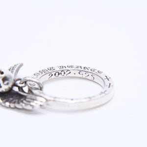 CHROME HEARTS NTFL W/FOTI MAHALIA Ring Weight 7.81g Size 10.5 Silver 925 Good Condition Used 4a004524