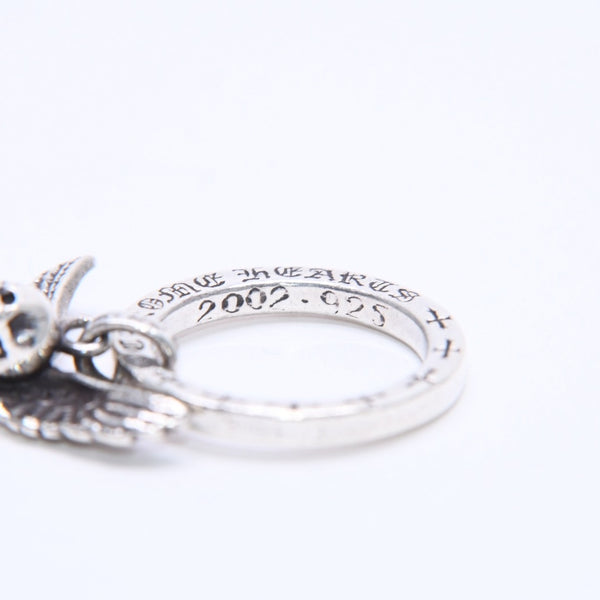 CHROME HEARTS NTFL W/FOTI MAHALIA Ring Weight 7.81g Size 10.5 Silver 925 Good Condition Used 4a004524