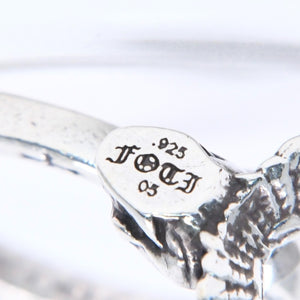 CHROME HEARTS NTFL W/FOTI MAHALIA Ring Weight 7.81g Size 10.5 Silver 925 Good Condition Used 4a004524