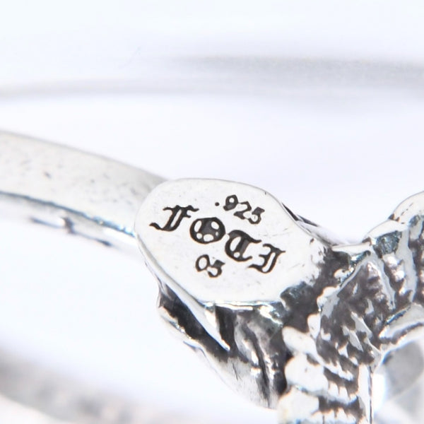 CHROME HEARTS NTFL W/FOTI MAHALIA Ring Weight 7.81g Size 10.5 Silver 925 Good Condition Used 4a004524