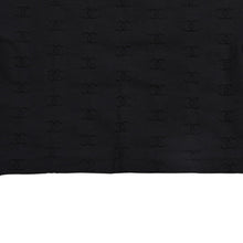 画像をギャラリービューアに読み込む, 極美品 CHANEL シャネル 97SS クロップド 半袖Tシャツ チビT P07794V05398 サイズ38 ココマーク ナイロン スパンデックス 総柄 中古 4a004694