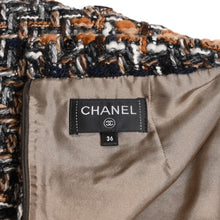 画像をギャラリービューアに読み込む, 極美品 CHANEL シャネル 16AW ツイード ミニスカート P54204V40717 サイズ36 ココマーク マルチカラー ウール 中古 4a004703