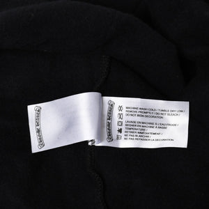 CHROME HEARTS クロムハーツ Vertical Logo Pullover Hoodie スウェットパーカー スクロールロゴ オールドイングリッシュフォント ブラック アーミーグリーン Mサイズ 美品 中古 4a004530