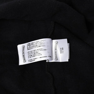 CHROME HEARTS クロムハーツ Vertical Logo Pullover Hoodie スウェットパーカー スクロールロゴ オールドイングリッシュフォント ブラック アーミーグリーン Mサイズ 美品 中古 4a004530