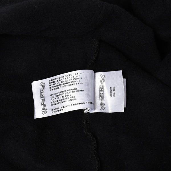 CHROME HEARTS クロムハーツ Vertical Logo Pullover Hoodie スウェットパーカー スクロールロゴ オールドイングリッシュフォント ブラック アーミーグリーン Mサイズ 美品 中古 4a004530