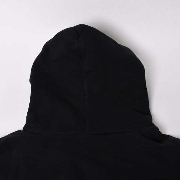 CHROME HEARTS クロムハーツ Vertical Logo Pullover Hoodie スウェットパーカー スクロールロゴ オールドイングリッシュフォント ブラック Mサイズ 美品 中古 4a004551