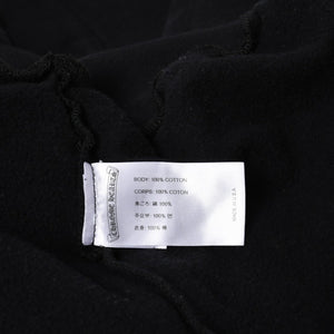 CHROME HEARTS クロムハーツ Vertical Logo Pullover Hoodie スウェットパーカー スクロールロゴ オールドイングリッシュフォント ブラック Mサイズ 美品 中古 4a004551