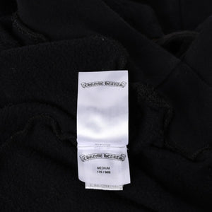 CHROME HEARTS クロムハーツ Vertical Logo Pullover Hoodie スウェットパーカー スクロールロゴ オールドイングリッシュフォント ブラック Mサイズ 美品 中古 4a004551