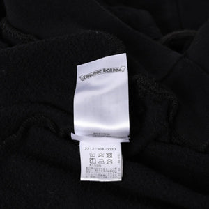 CHROME HEARTS クロムハーツ Vertical Logo Pullover Hoodie スウェットパーカー スクロールロゴ オールドイングリッシュフォント ブラック Mサイズ 美品 中古 4a004551