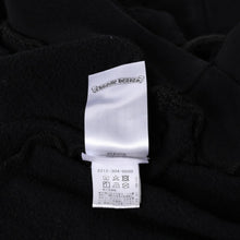 画像をギャラリービューアに読み込む, CHROME HEARTS クロムハーツ Vertical Logo Pullover Hoodie スウェットパーカー スクロールロゴ オールドイングリッシュフォント ブラック Mサイズ 美品 中古 4a004551