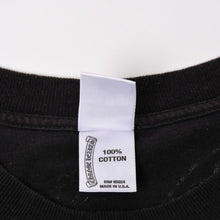 画像をギャラリービューアに読み込む, CHROME HEARTS クロムハーツ HALF SLEEVE T-SHIRT MULTI MOTIF ポケットTシャツ CHクロス セメタリークロス ホースシュー ダガー スター スクロールロゴ フォティ ブラック Lサイズ 美品 中古 4a004550