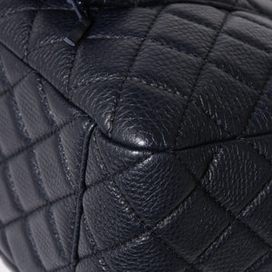 Like new CHANEL Jumbo Matelasse XL Shoulder Bag Navy 30s Chain Shoulder Dekamato Used 4a004770