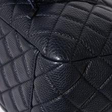 画像をギャラリービューアに読み込む, 新品同様 CHANEL シャネル ジャンボ マトラッセ XL ショルダーバッグ ネイビー 30番台 チェーンショルダー デカマト 中古 4a004770