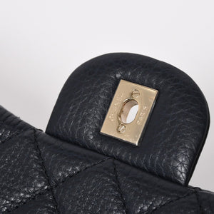 Like new CHANEL Jumbo Matelasse XL Shoulder Bag Navy 30s Chain Shoulder Dekamato Used 4a004770