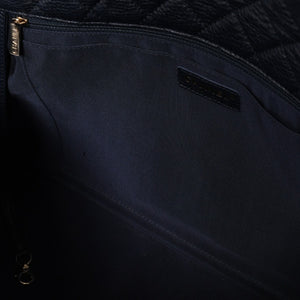 Like new CHANEL Jumbo Matelasse XL Shoulder Bag Navy 30s Chain Shoulder Dekamato Used 4a004770