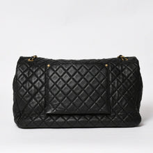 画像をギャラリービューアに読み込む, 新品同様 CHANEL シャネル ジャンボ マトラッセ XXL ショルダーバッグ ブラック 24番台 チェーンショルダー デカマト 中古 4a004761