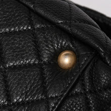 画像をギャラリービューアに読み込む, 新品同様 CHANEL シャネル ジャンボ マトラッセ XXL ショルダーバッグ ブラック 24番台 チェーンショルダー デカマト 中古 4a004761