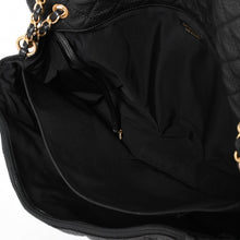 画像をギャラリービューアに読み込む, 新品同様 CHANEL シャネル ジャンボ マトラッセ XXL ショルダーバッグ ブラック 24番台 チェーンショルダー デカマト 中古 4a004761