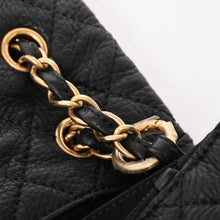 画像をギャラリービューアに読み込む, 新品同様 CHANEL シャネル ジャンボ マトラッセ XXL ショルダーバッグ ブラック 24番台 チェーンショルダー デカマト 中古 4a004761