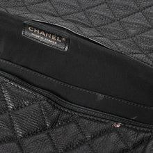 画像をギャラリービューアに読み込む, 新品同様 CHANEL シャネル ジャンボ マトラッセ XXL ショルダーバッグ ブラック 24番台 チェーンショルダー デカマト 中古 4a004761