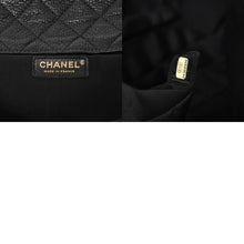 画像をギャラリービューアに読み込む, 新品同様 CHANEL シャネル ジャンボ マトラッセ XXL ショルダーバッグ ブラック 24番台 チェーンショルダー デカマト 中古 4a004761