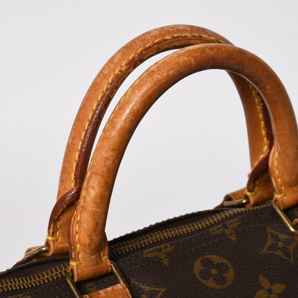 LOUIS VUITTON ルイヴィトン スピーディ30 ハンドバッグ M41526 モノグラム ブラウン 良品 中古 4a004722