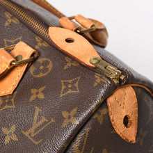 画像をギャラリービューアに読み込む, LOUIS VUITTON ルイヴィトン スピーディ30 ハンドバッグ M41526 モノグラム ブラウン 良品 中古 4a004722