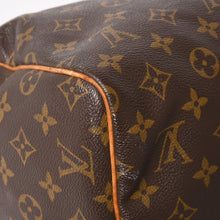 画像をギャラリービューアに読み込む, LOUIS VUITTON ルイヴィトン スピーディ30 ハンドバッグ M41526 モノグラム ブラウン 良品 中古 4a004722