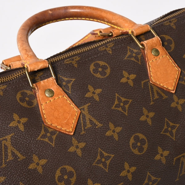 LOUIS VUITTON ルイヴィトン スピーディ30 ハンドバッグ M41526 モノグラム ブラウン 良品 中古 4a004722