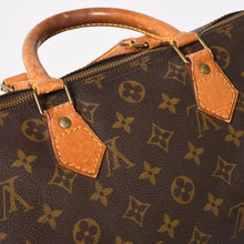 画像をギャラリービューアに読み込む, LOUIS VUITTON ルイヴィトン スピーディ30 ハンドバッグ M41526 モノグラム ブラウン 良品 中古 4a004722