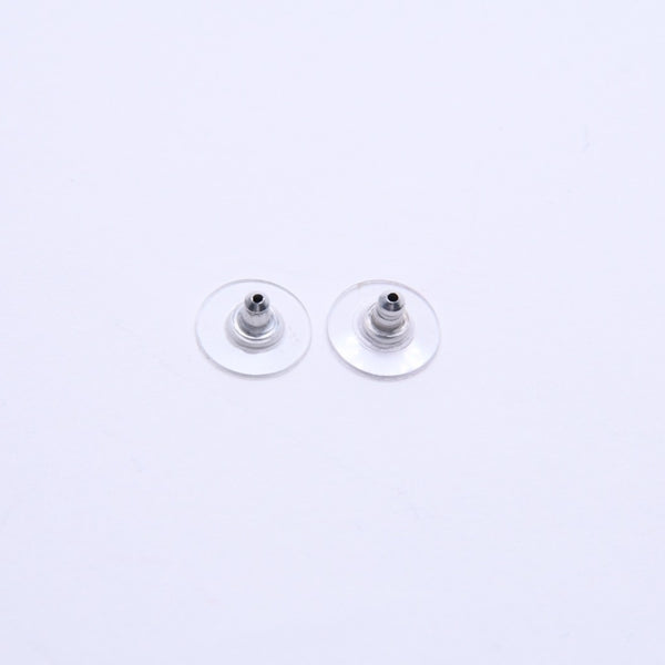 Very good condition CHANEL Coco Mark Rhinestone Silver 03P stamp Weight approx. 1.30g Used 4a004560