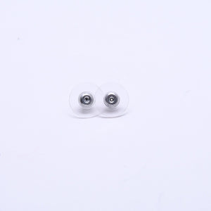 Very good condition CHANEL Coco Mark Rhinestone Silver 03P stamp Weight approx. 1.30g Used 4a004560