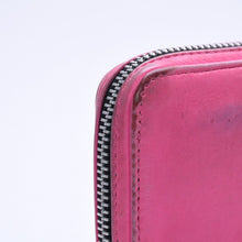 画像をギャラリービューアに読み込む, CHROME HEARTS クロムハーツ REC F ZIP #2 WALLET レック F ジップ #2 ウォレット 長財布 セメタリークロスパッチ ピンク 良品 中古 4a004544