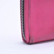 画像をギャラリービューアに読み込む, CHROME HEARTS クロムハーツ REC F ZIP #2 WALLET レック F ジップ #2 ウォレット 長財布 セメタリークロスパッチ ピンク 良品 中古 4a004544