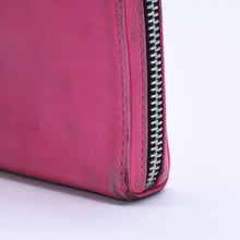 画像をギャラリービューアに読み込む, CHROME HEARTS クロムハーツ REC F ZIP #2 WALLET レック F ジップ #2 ウォレット 長財布 セメタリークロスパッチ ピンク 良品 中古 4a004544