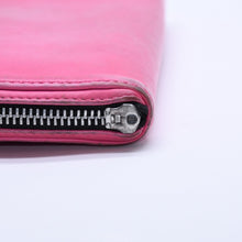 画像をギャラリービューアに読み込む, CHROME HEARTS クロムハーツ REC F ZIP #2 WALLET レック F ジップ #2 ウォレット 長財布 セメタリークロスパッチ ピンク 良品 中古 4a004544
