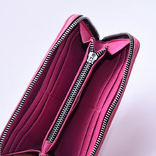 画像をギャラリービューアに読み込む, CHROME HEARTS クロムハーツ REC F ZIP #2 WALLET レック F ジップ #2 ウォレット 長財布 セメタリークロスパッチ ピンク 良品 中古 4a004544