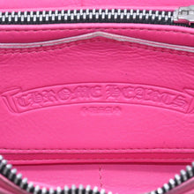 画像をギャラリービューアに読み込む, CHROME HEARTS クロムハーツ REC F ZIP #2 WALLET レック F ジップ #2 ウォレット 長財布 セメタリークロスパッチ ピンク 良品 中古 4a004544