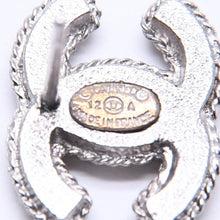 画像をギャラリービューアに読み込む, CHANEL シャネル ピアス イヤリング シルバー メタル Coco Mark ココマーク 12A刻印 重量約2.75g 美品 中古 4a004565