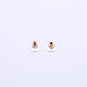Very good condition CHANEL earrings here mark black rhinestone C20A stamp weight approx. 2.18g used 4a004557