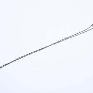 CHANEL Necklace Coco Mark Silver Rhinestone 09V stamp Weight approx. 5.63g Good condition Used 4a004554