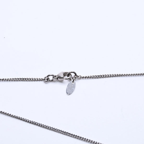 CHANEL Necklace Coco Mark Silver Rhinestone 09V stamp Weight approx. 5.63g Good condition Used 4a004554