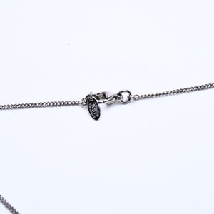 CHANEL Necklace Coco Mark Silver Rhinestone 09V stamp Weight approx. 5.63g Good condition Used 4a004554