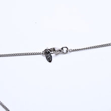 Load image into Gallery viewer, CHANEL シャネル ネックレス Coco Mark ココマーク シルバー ラインストーン 09V刻印 重量約5.63g 美品 中古 4a004554
