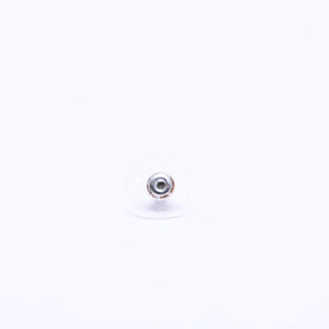 CHANEL シャネル ピアス イヤリング ラウンドビッグストーン 09C刻印 重量約6.55g シルバー カラーラインストーン 美品 中古 4a004567