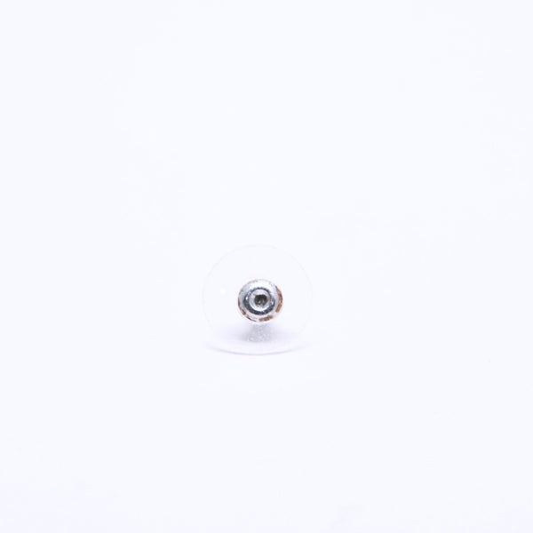 CHANEL シャネル ピアス イヤリング ラウンドビッグストーン 09C刻印 重量約6.55g シルバー カラーラインストーン 美品 中古 4a004567