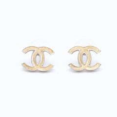 極美品 CHANEL シャネル ピアス イヤリング ココマーク ゴールドグリッター 07A刻印 重量約4.05g 中古 4a004571
